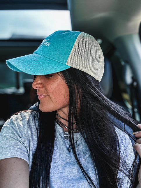 Brand Hat Vintage Turq