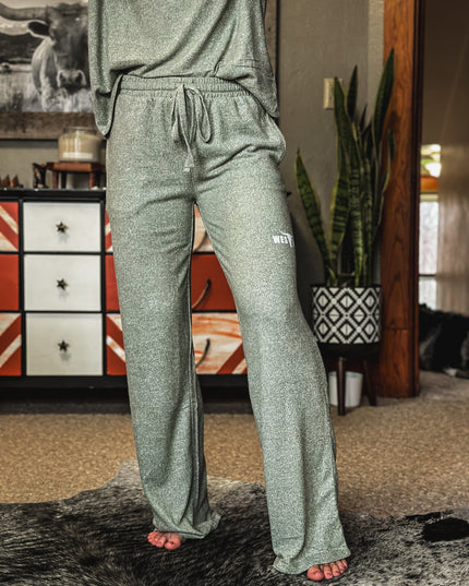 Brand Boulder Lounge Pants - Light Olive