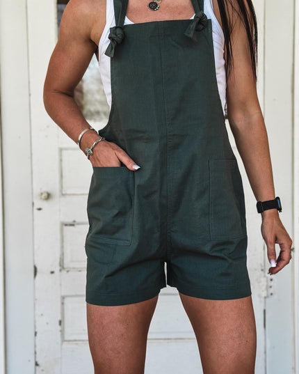 The Knotty Brand Romper - Jade