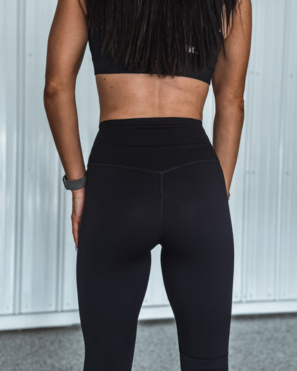 Brand Core Leggings - Black