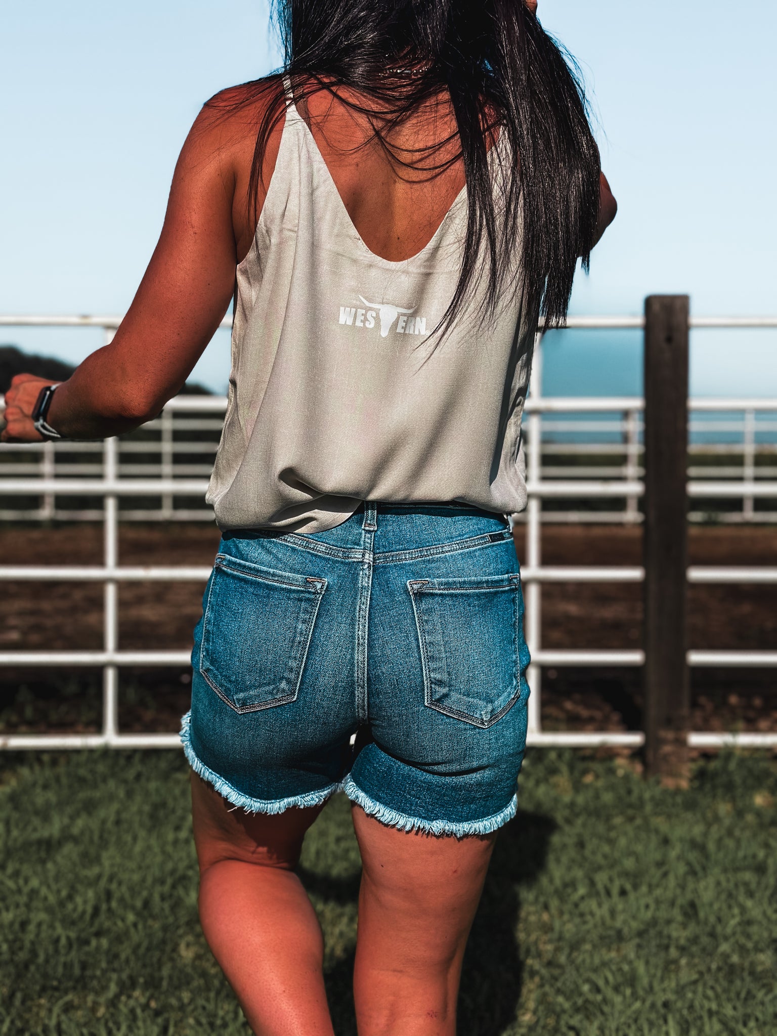 Brand Summer Night Tank - Beige