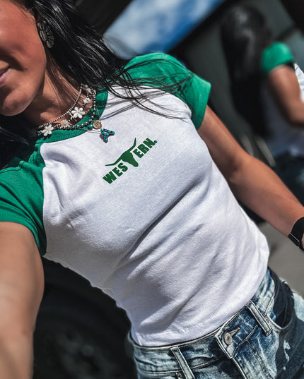 Brand Logo Cropped Baby T