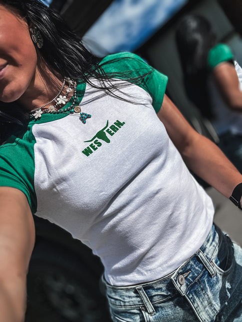 Brand Logo Cropped Baby T