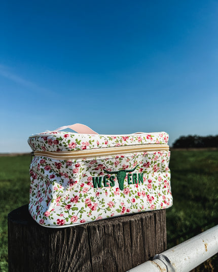Floral Bloom Make Up Traveler
