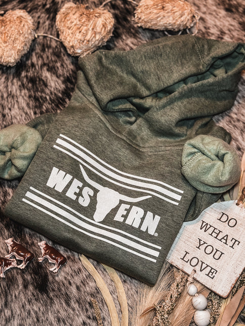 Brand Hoodie Toddler - Vintage Olive