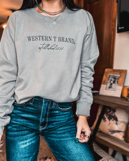 Brand Classic Crew - Concrete Grey