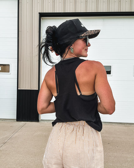 Life's Better Tan - Cropped Tank