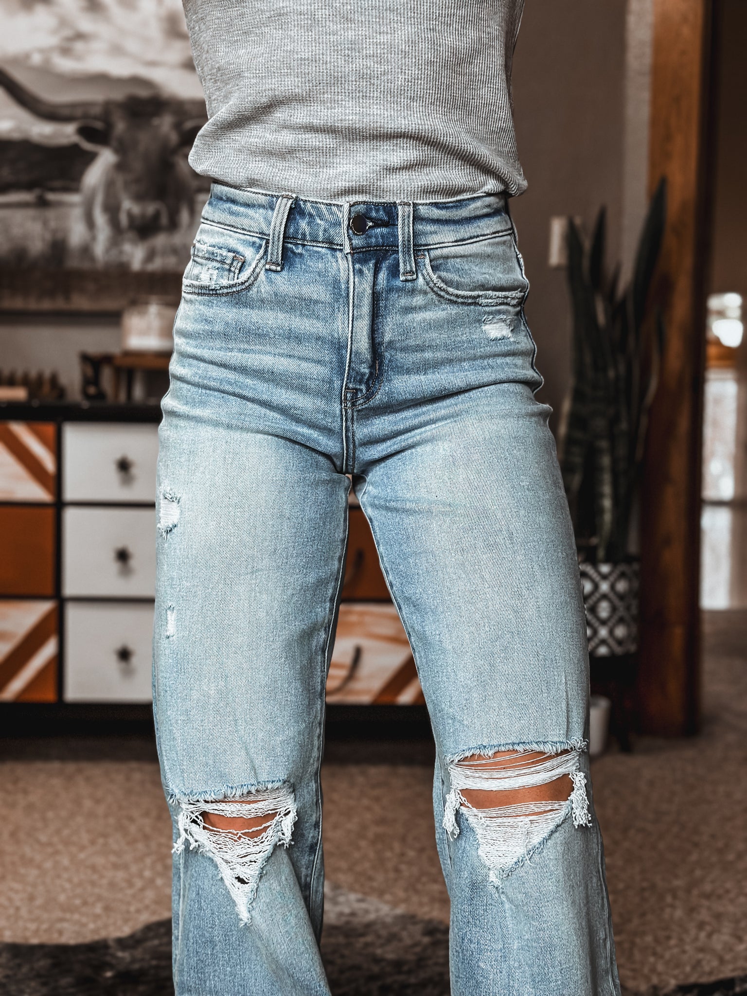 The Desperado Wide Leg Jean