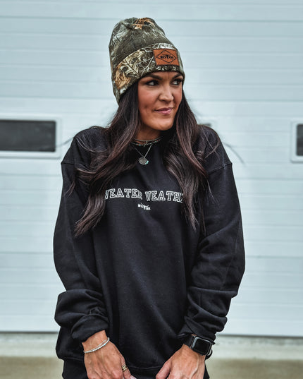 Sweater Weather Crew - Black