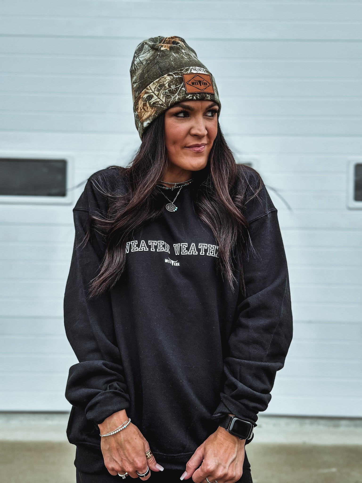 Sweater Weather Crew - Black
