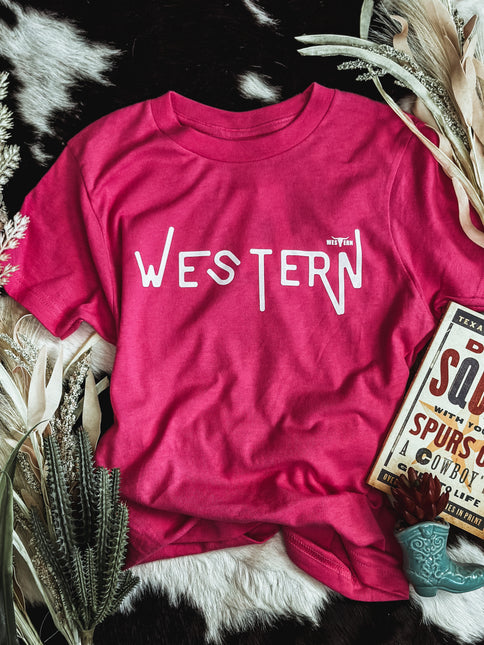 Western hot pink youth
