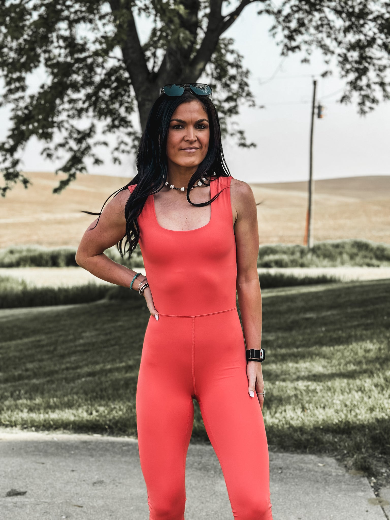 Brand Swift Jumpsuit - Orange