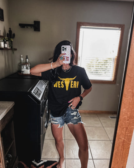 Brand Yellow Logo T