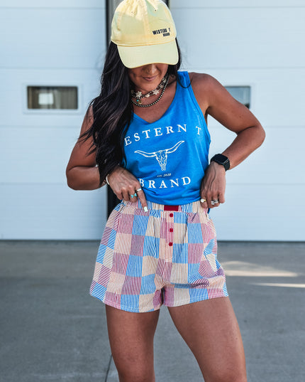 Brand Heather Tank (Unisex Style)