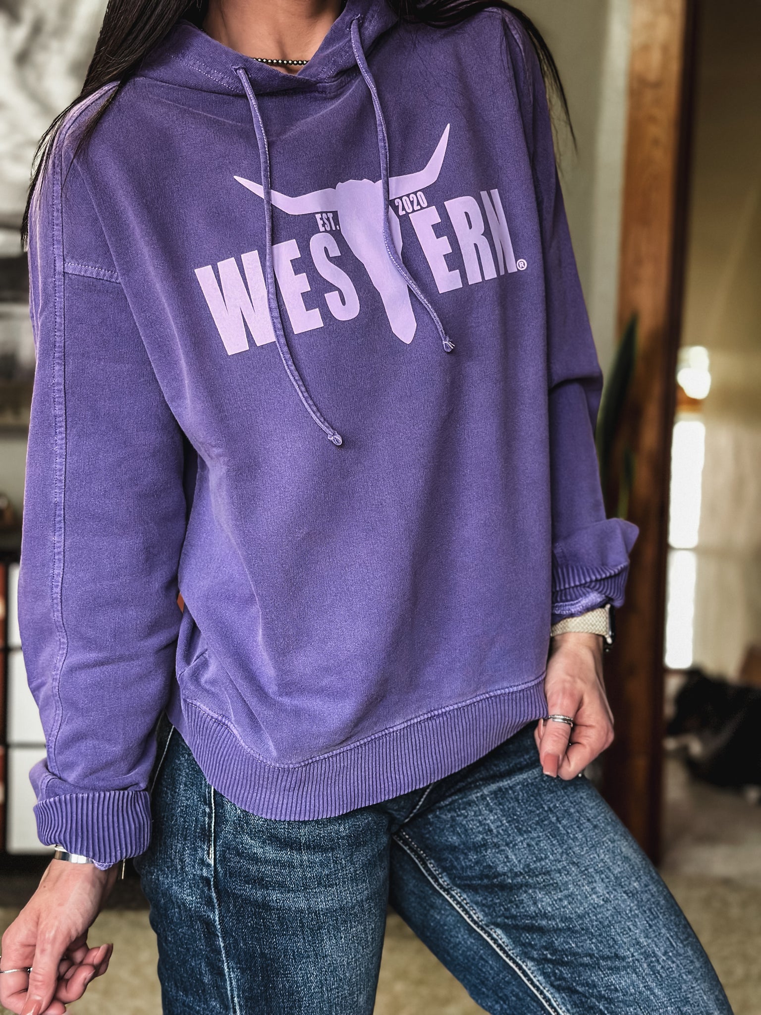 Brand Deadwood Hoodie - Purple Haze