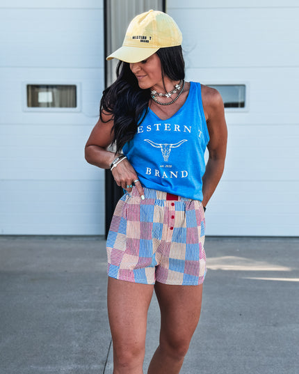Brand Heather Tank (Unisex Style)