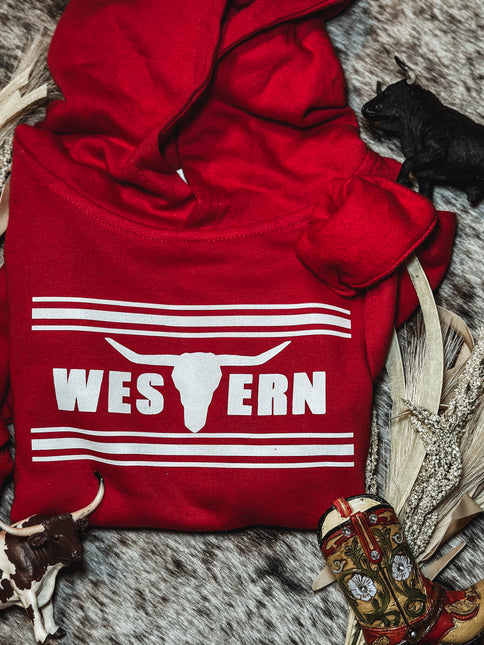 Brand Hoodie Toddler Red