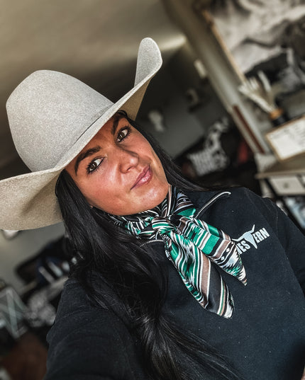 Brand Wild Rag Green Aztec