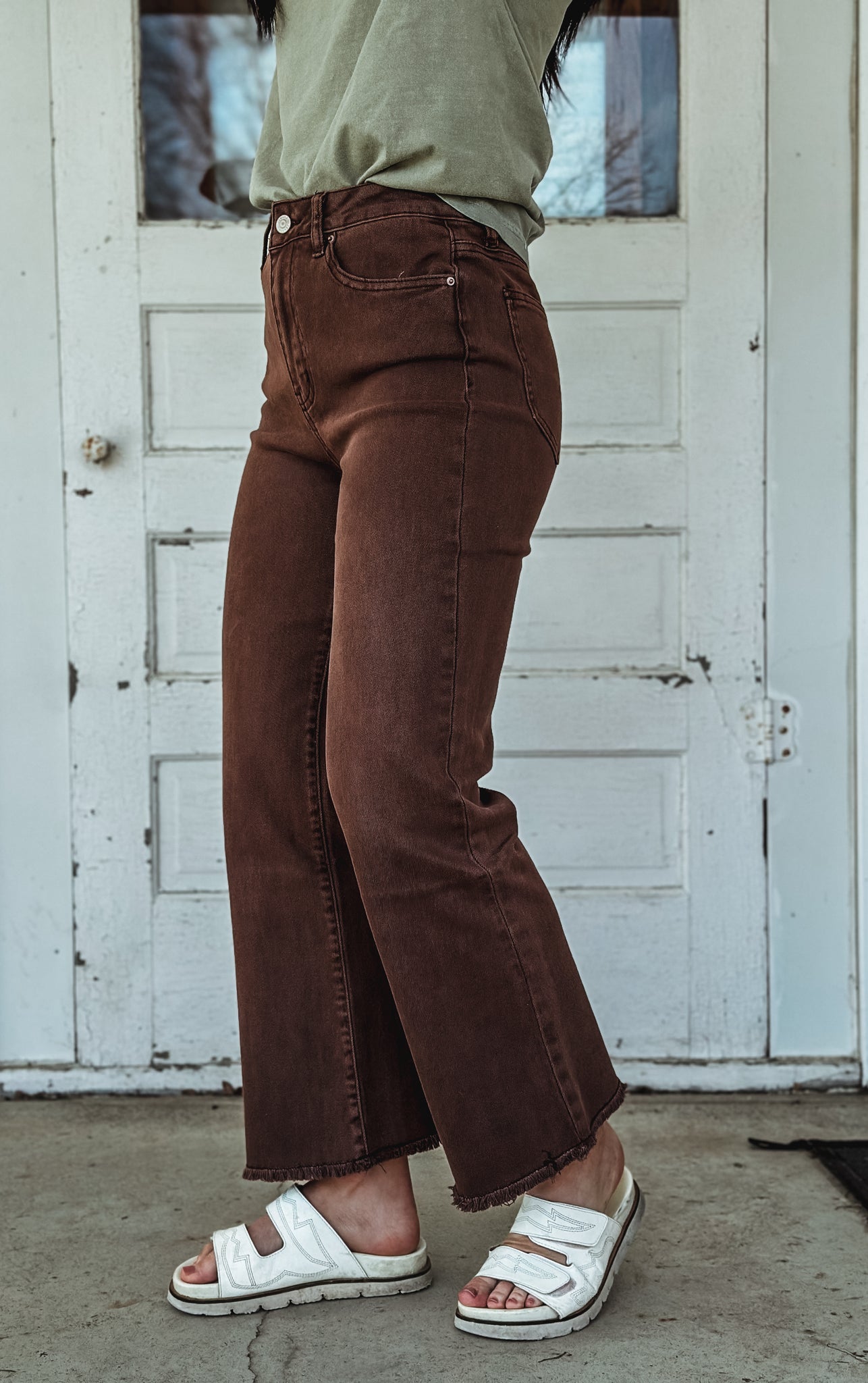 The Daisy Pant - Espresso Brown