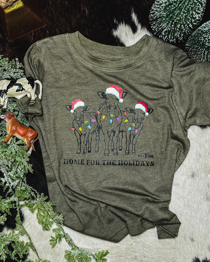 Home for the Holidays Toddler - Vintage Green