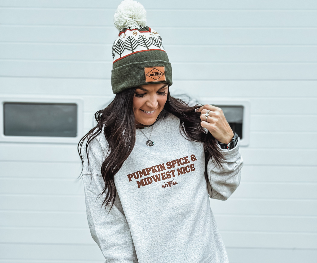 Brand Beanie - Rusty Trees