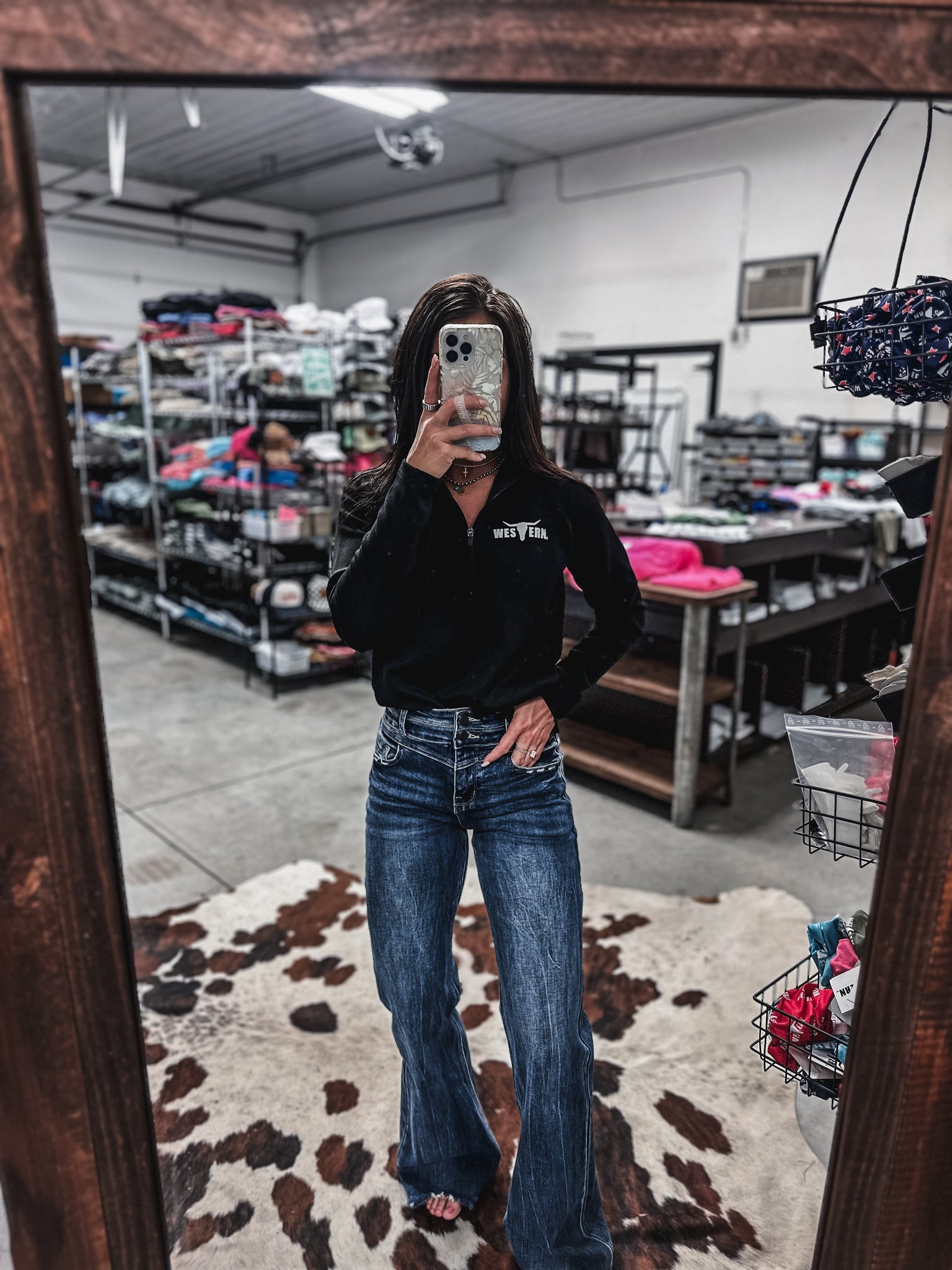 Brand Peak Women's 1/4 Zip - Black