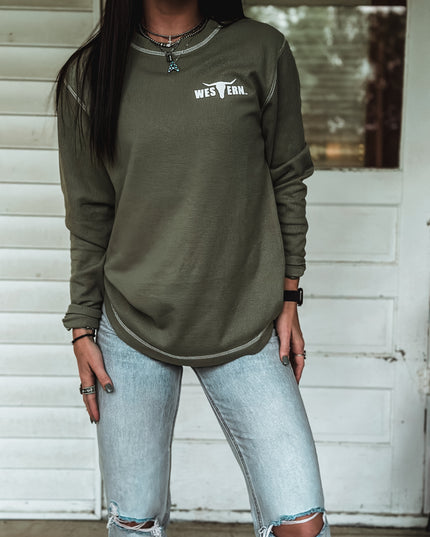 Brand Men’s Thermal Longsleeve - Olive