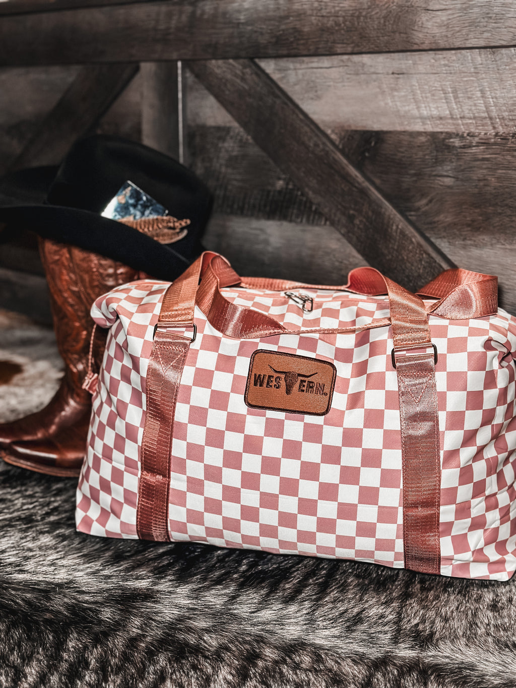 Rodeo Circuit Weekender Bag - Pink