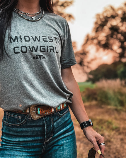 Midwest Cowgirl - Grey