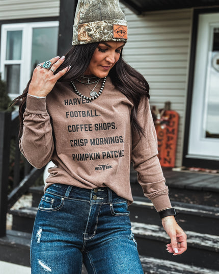 Best of Fall Longsleeve - Brown