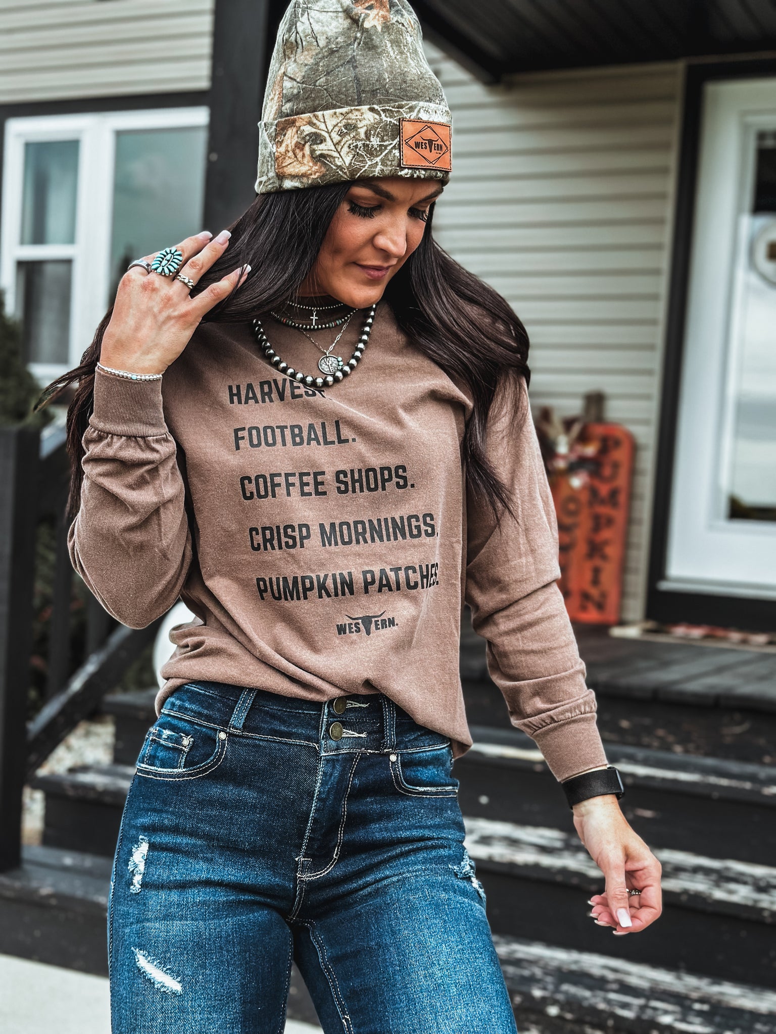 Best of Fall Longsleeve - Brown