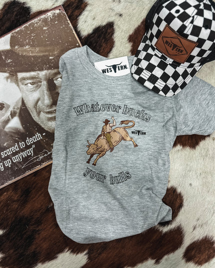 Bucks Your Bulls T Youth - Grey