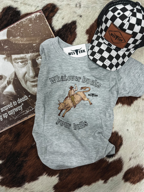 Bucks Your Bulls T Youth - Grey