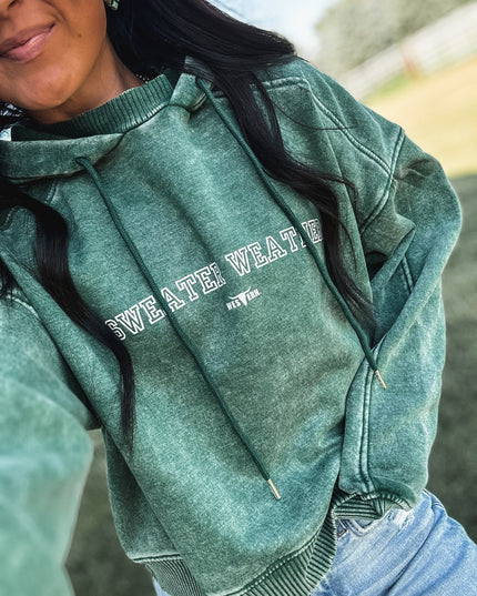 Sweater Weather Jersey Hoodie