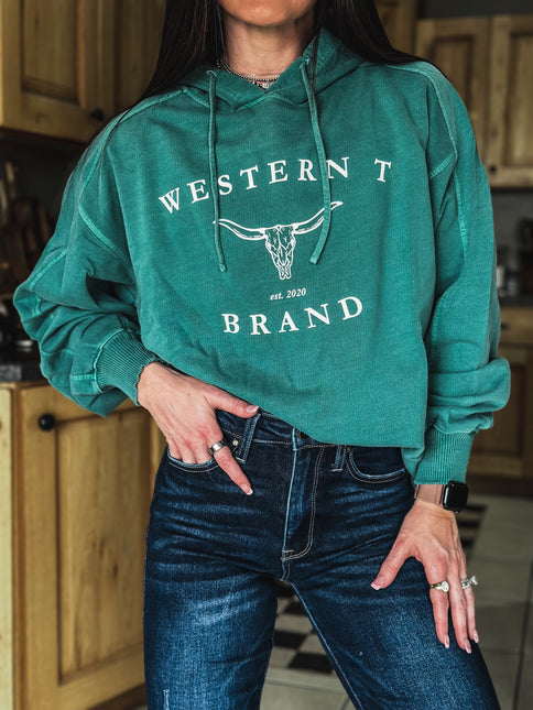 WTB Longhorn Deadwood Hoodie - Seafoam