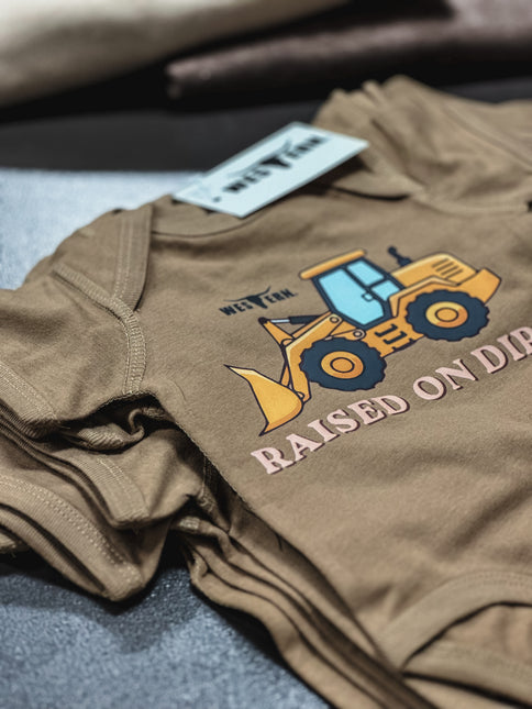 Raised on Dirt Onesie