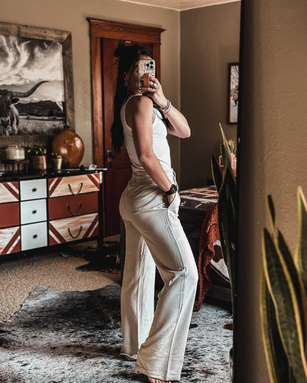 Brand Lazy Day Sweatpants - Oatmilk