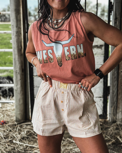 Brand Tank Coral