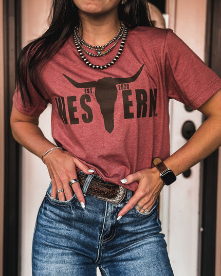 Brand Brown Logo T - Clay