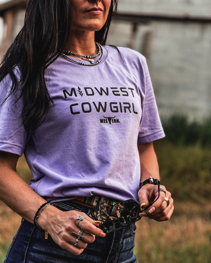 Midwest Cowgirl - Dark Lavender