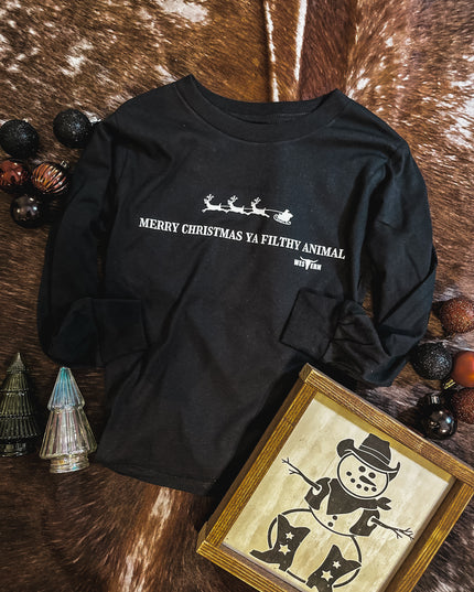 Filthy Animal Black Longsleeve - Toddler/Youth