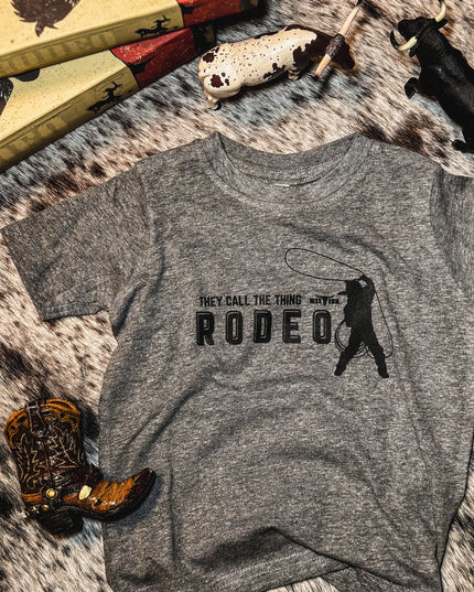 Ol’ Rodeo T Toddler - Grey