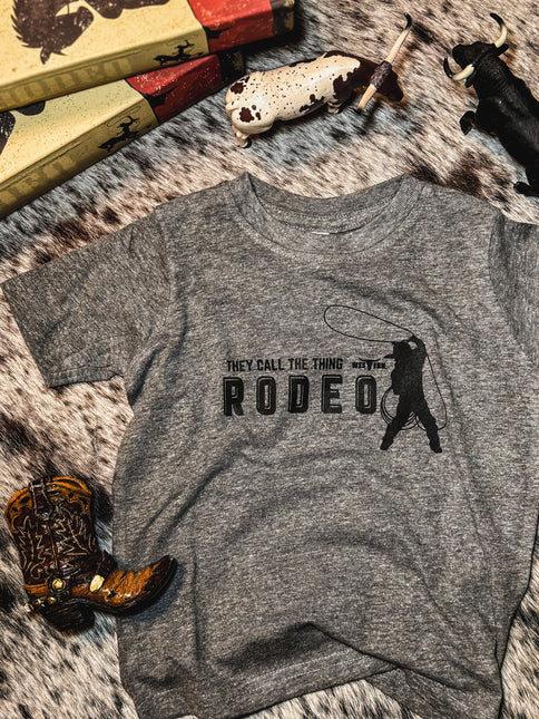 Ol’ Rodeo T Toddler - Grey