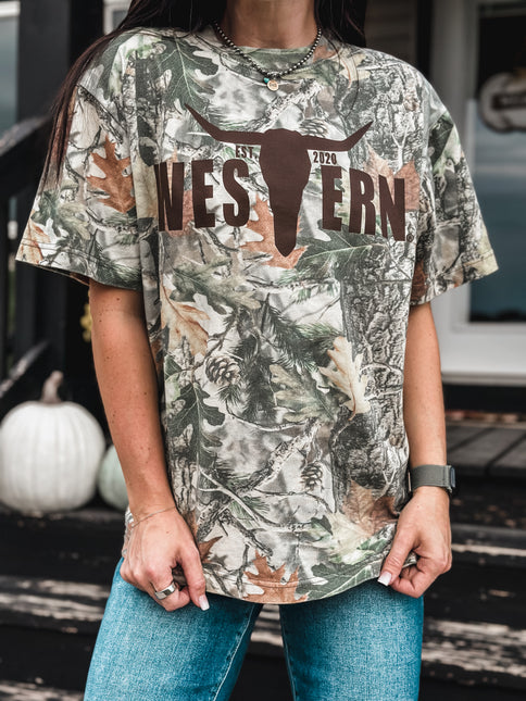 Brand T - Crisp Woods Camo