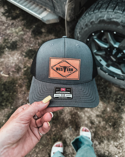 Brand Hat Charcoal/Black