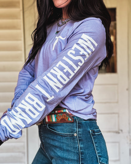 Brand Longsleeve Lavender