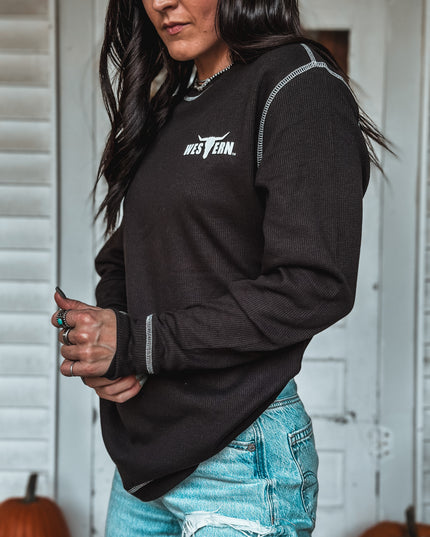 Brand Men’s Thermal Longsleeve - Black