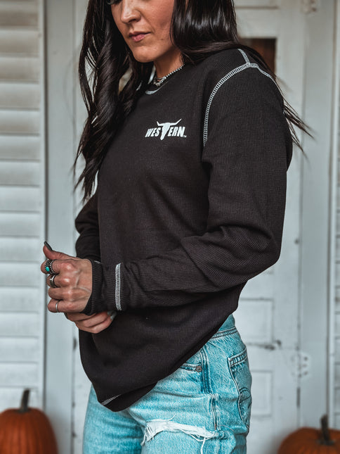 Brand Men’s Thermal Longsleeve - Black