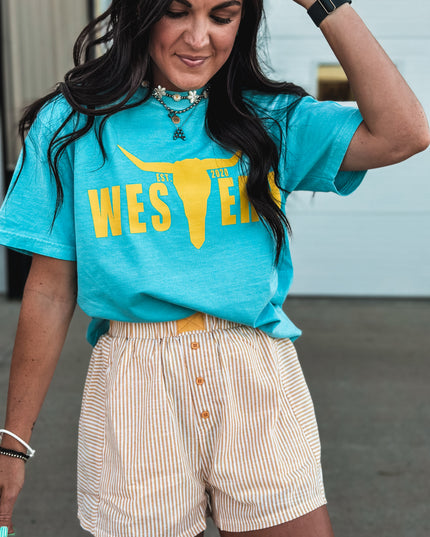 Brand Yellow Logo T