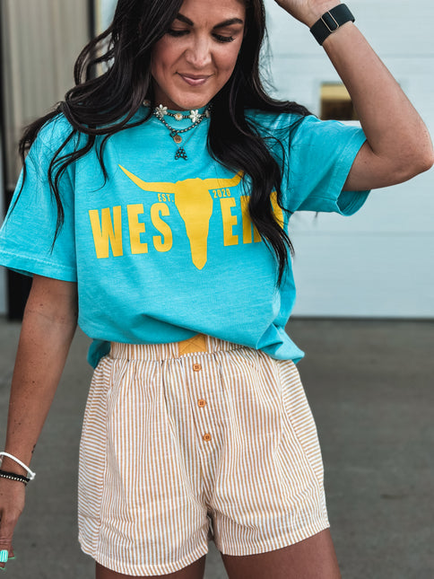 Brand Yellow Logo T
